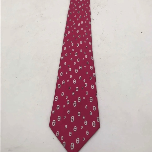 HERMES Men's Silk NECKTIE Tie 100% silk authentic.￼ - Picture 3 of 6